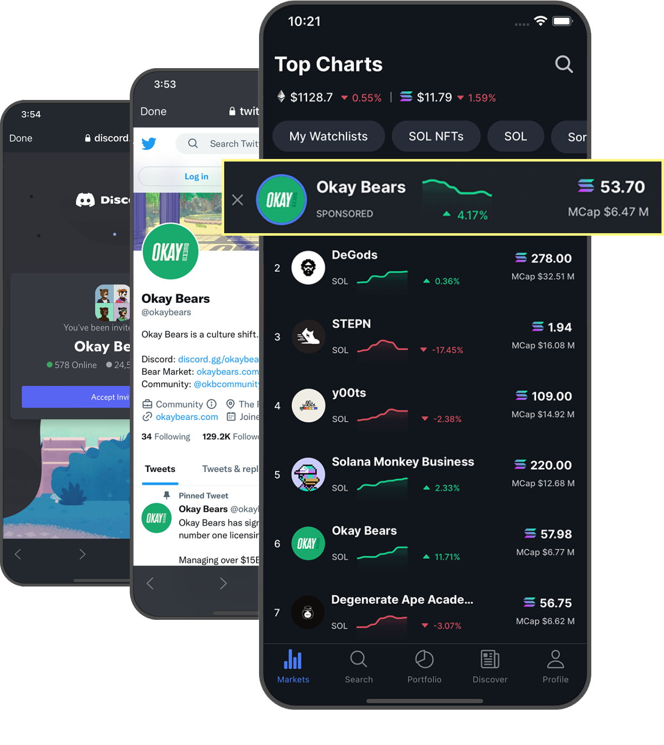 NFTfolio - NFT Tracker App iOS and Android